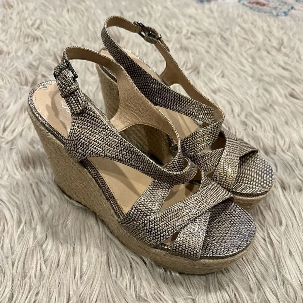 Via Spiga espadrille wedges size 10